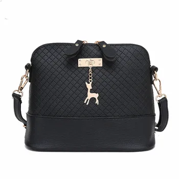 

HOT SALE!2019 Women Messenger Bags Fashion Mini Bag With Deer Toy Shell Shape Bag Women Shoulder Bags handbag
