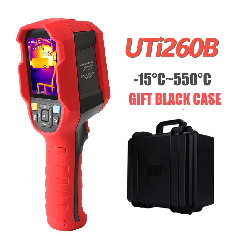 Тепловизор промышленный UNI-T ИК-тепловизор от-15 до 550 °C Ручной USB Инфракрасный