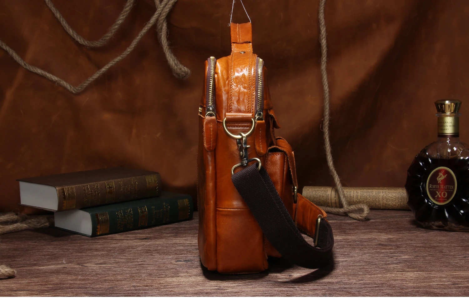 JOGUJOS мужской портфель из натуральной кожи Crazy Horse кожаный мужской портфель на плечо для ноутбука деловой мужской портфель дорожная сумка