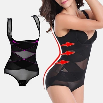 

2020 New Women Body Shaper Slimming Underwear Corset Fitness Slimming Pants Shapewear Waist Trainer Corrective Tummy Control