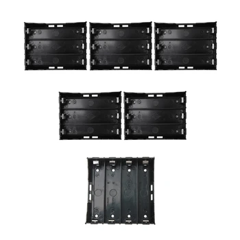 

15 Pcs Black Plastic Batteries 6 Pin Battery Holder Case 3 x3.7V 18650 & 4X 13.7V 18650
