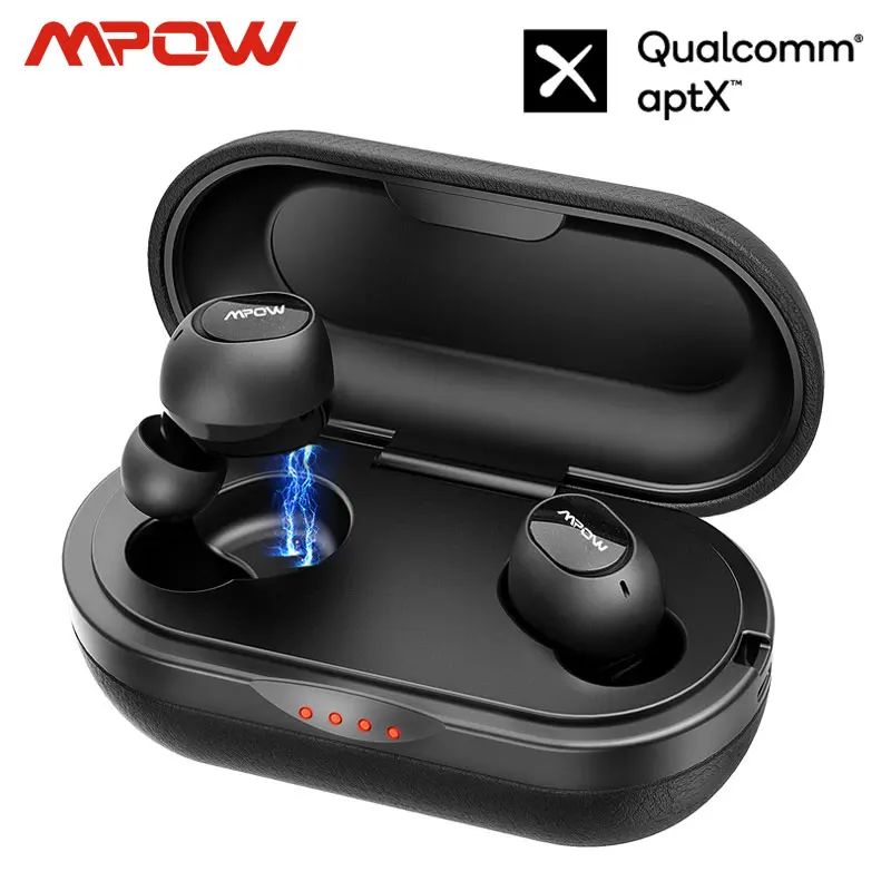 Наушники Mpow ipx7 T5/M5 TWS беспроводные наушники Bluetooth 5 0 гарнитура с поддержкой Aptx