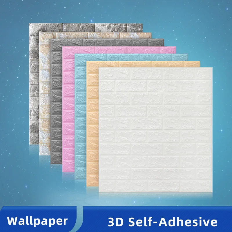 Papel tapiz impermeable autoadhesivo 3D para decoración de pared ...