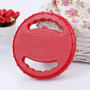 

Interactive Toy Exercising Funny Pet Supplies Portable Training Water Floating Non Toxic Puppy Round Dog Flying Disc Throwing