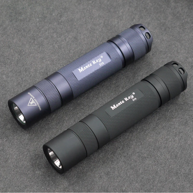 

Manta ray S10 luminus SST-20 led 6500K 5000K 4000K 3000K EDC led flashlight torch lamp for camping bicycle light