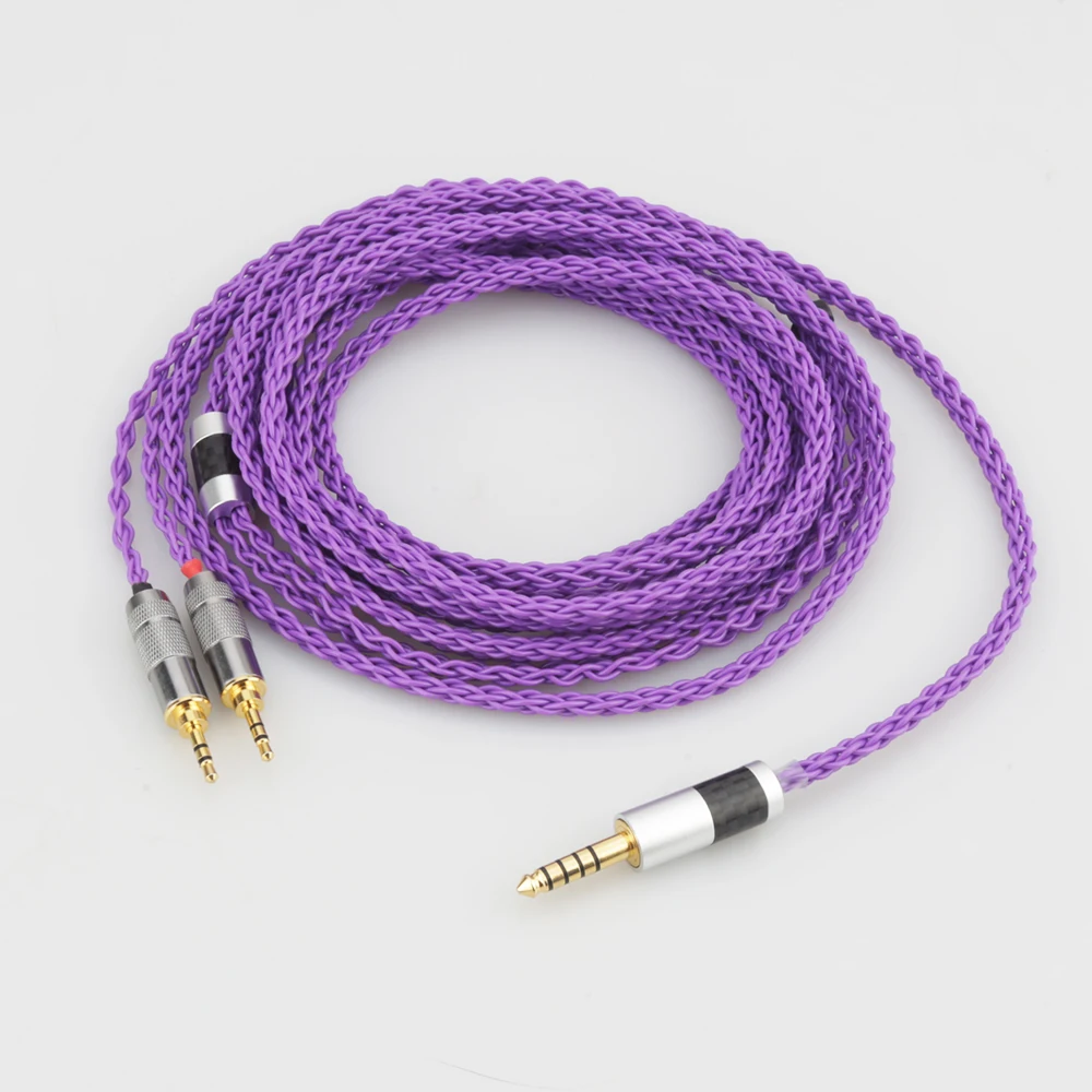 4 4mm Balanced Male to Dual 2 5mm Plug Compatible with Hifiman HE400S HE 400I HE 400i for WM1A NW WM1Z Headphone amp