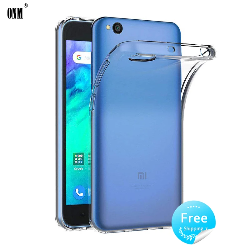 

Case For Xiaomi Redmi Go TPU Silicon Clear Soft Case for Xiaomi Redmi Go 5.0 Transparent Back Cover
