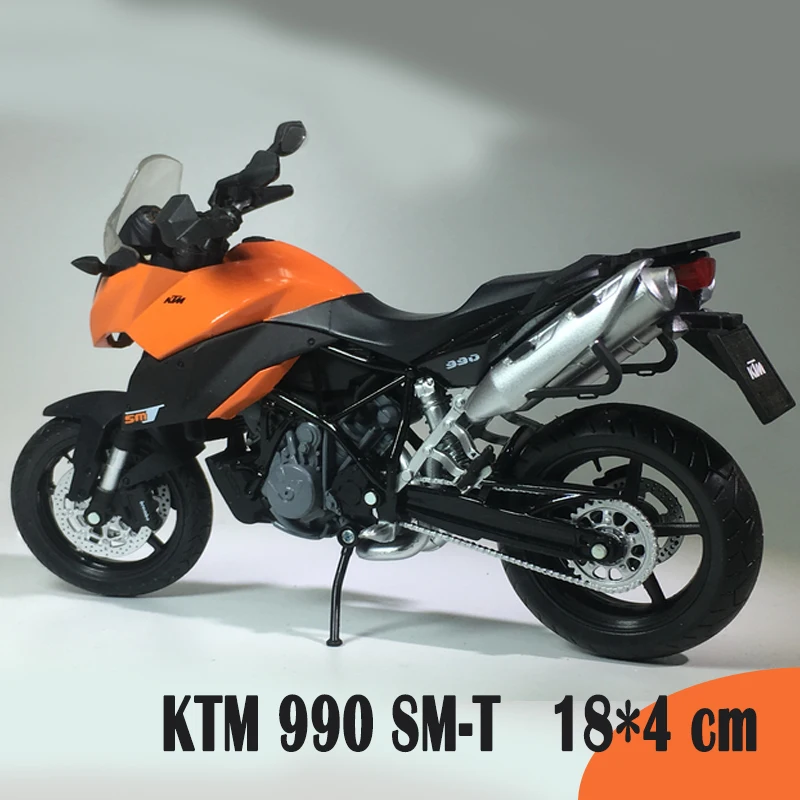 1:12 KTM Горный Спорт утилита EXC400 мотоцикл литья под давлением моделирование дисплей модели детей Рождественский подарок - Цвет: KTM 990 SM-T A