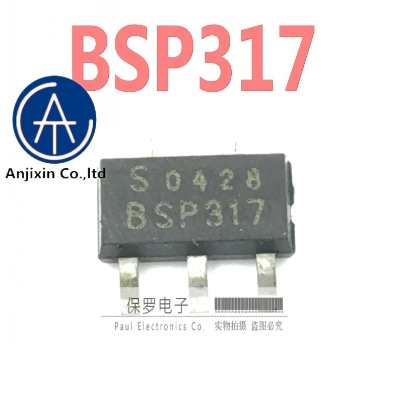 

10 шт. 100% оригинальный и новый MOSFET BSP317P BSP317 СОТ-223 в наличии