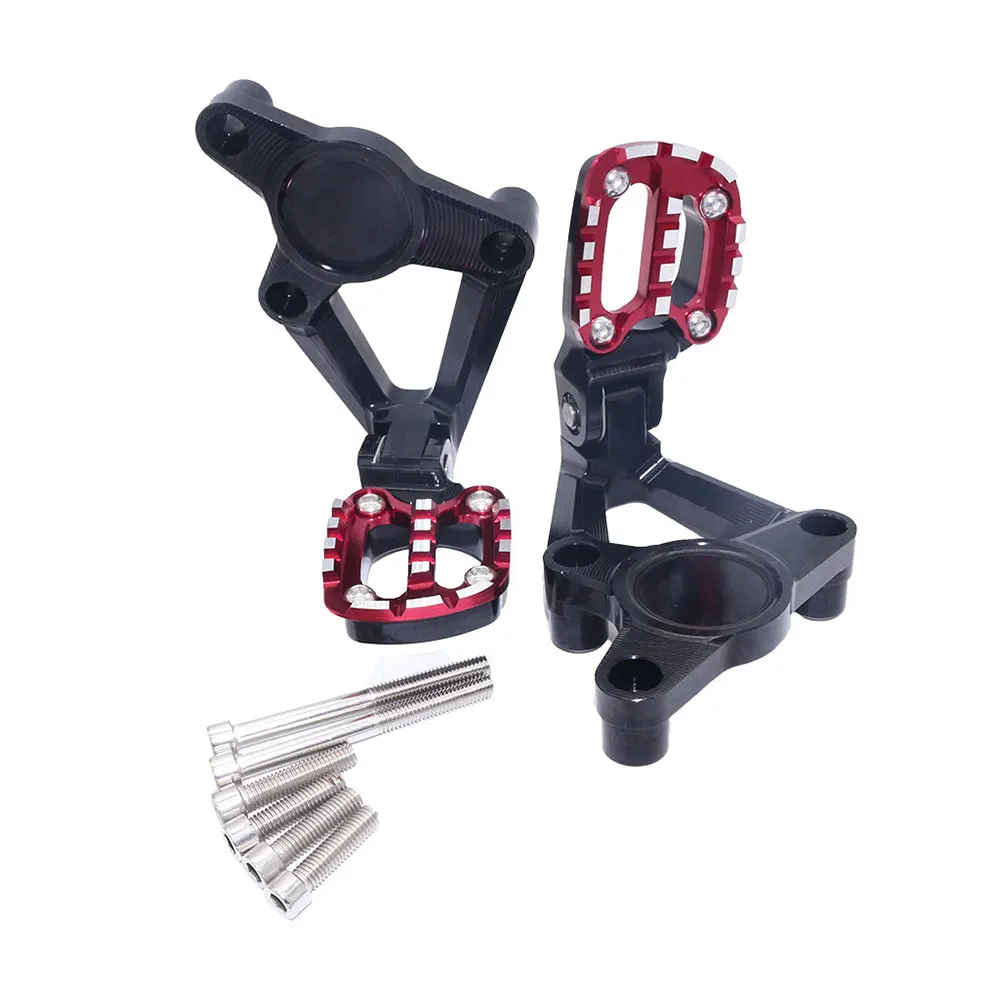 Motorcycle modified pedal Folding foot rests CNC folded foot pedal for XADV750