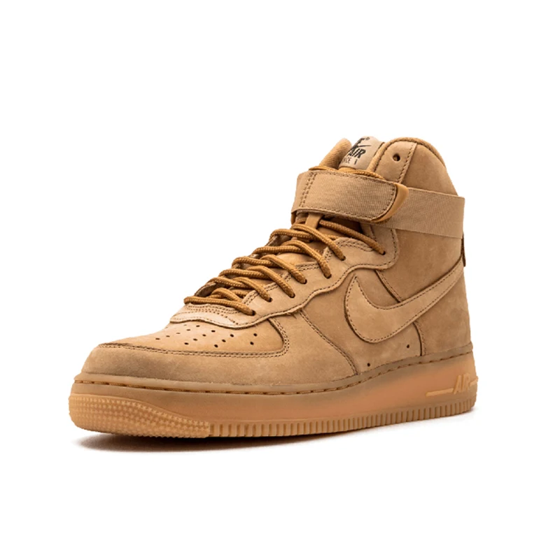 Nike Air Force 1 Новое поступление Аутентичные мужские ботинки для скейтбординга удобные дышащие кроссовки#882096-200