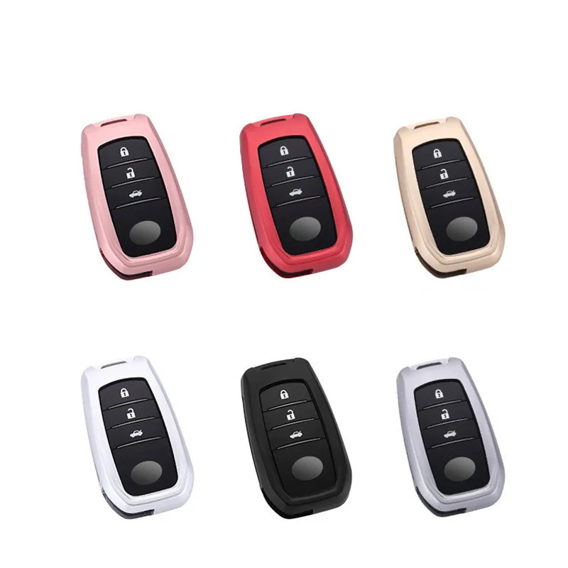 Aluminium-Alloy-Key-Cover-Case-Holder-For-Toyota-Camry-Highlander-Prado-Crown-Land-Cruiser-Prius-Vitz (1)