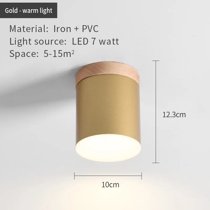 Gold-warm light 8 цветов AC220V современный роскошный белый потолок Освещение в помещении приспособление Спальня лампа Гостиная светодиодный огни дерева лампы Освещение для дома - Цвет корпуса: Gold-warm light