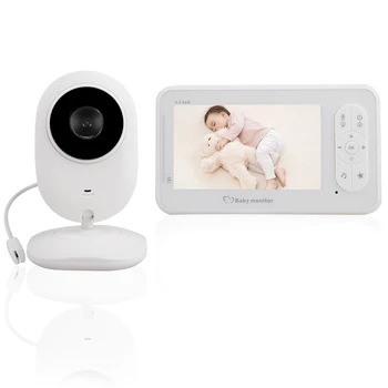 

4.3" Baby Monitor Wifi Camera Night Vision Monitor Web Camera Two-Way Intercom Camera with Lullaby Play Function