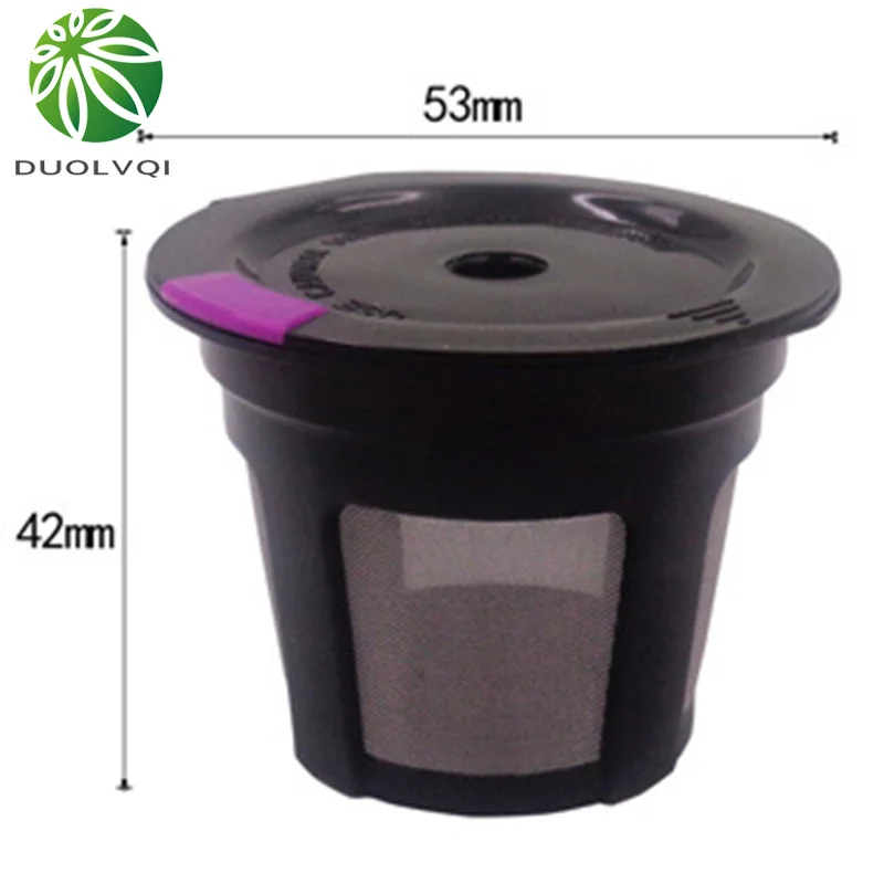 Многоразовые кофейные фильтры Duolvqi для K cup капсулы Keurig 2 0 и 1 многоразовые кофе