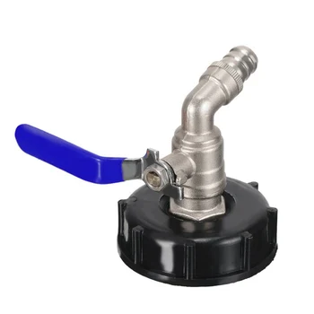 

IBC Adapter With Drain Valve Ball Valve Rainwater For 1000 Liter Container Tank IBC Tank Tap Adapter