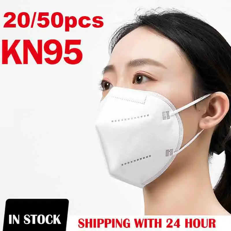 

KN95 Mask Dustproof Mask And Breathable Face Masks 95% Filtration N95 Masks Features as KF95
