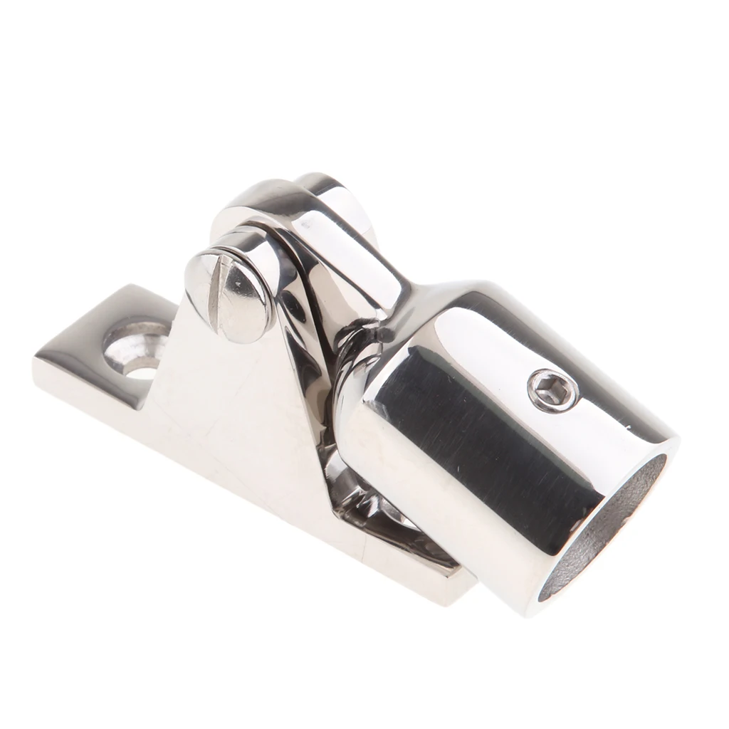 316 Boat Stainless Steel Bimini Top Marine Hardware Deck Hinge Mount