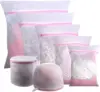 Mesh Laundry Bags for Delicates with Premium Zipper, Travel Storage Organize Bag, Clothing Washing Bags for Laundry, Blouse, Bra 1