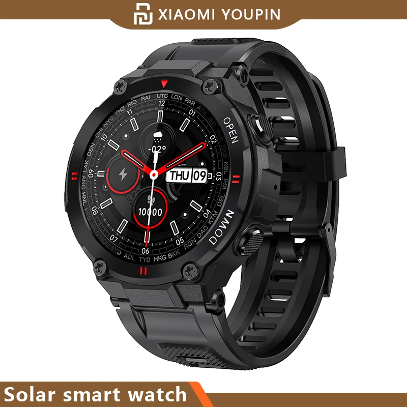 Xiaomi smart watch male full touch 1.28 inch IPS screen Bluetooth call sports clock IP68 heart rate monitoring for IOS Android