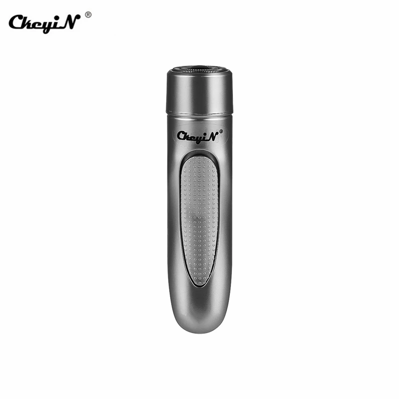 Электробритва с двойным кольцом, Перезаряжаемый USB, быстрый эффективный триммер для бороды для мужчин, Портативный станок для бритья лица P40