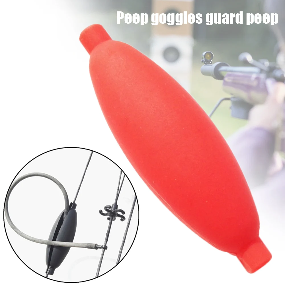 

Newly Sight Protector Guard Peephole Umbrella Archery Peep Compound Bow Soft Silicone Protective Case Peephole Protection