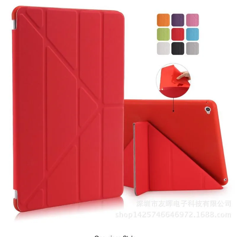 Чехол для ipad 2/3/4 9 7 2018/2017 5/6th Air 3 10 5 кожаный мягкий смарт чехол apple 2 7/8th mini 1/2/3/4/5