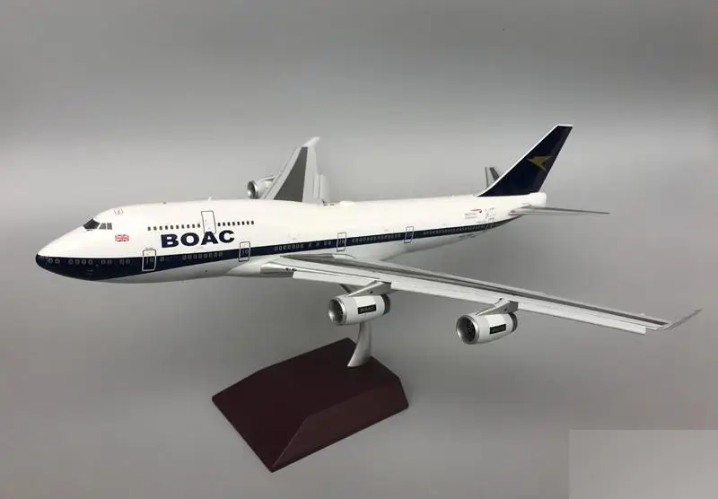 GeminiJets BRITISH AIRWAYS BOAC B747-400 G-BYGC 1/200 литье под давлением модель самолета