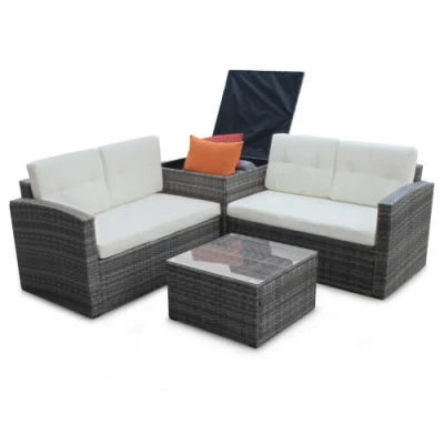 

4-Piece Patio Sofa Set patio furniture outdoor furniture furniture rattan furniture outdoor sofa modular sofa sectional sofa