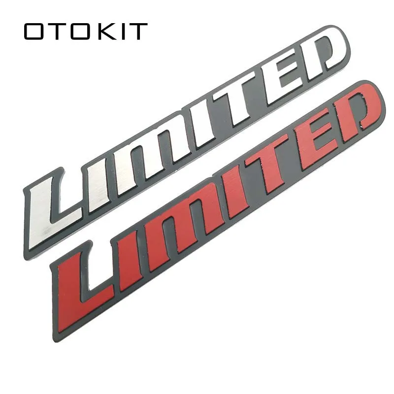 1 шт. алюминиевая наклейка на хром Ограниченная серия крыло автомобиля логотип с