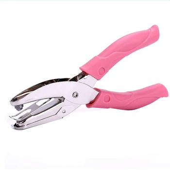 

Handheld Manual Craft Paper Puncher Single Hole Punch Hand Props For Offices Manual Puncher