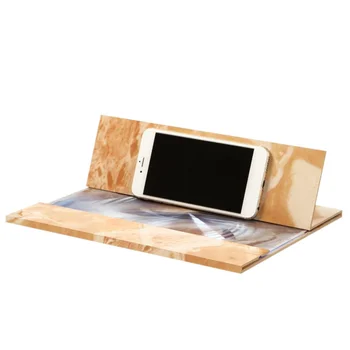 

Portable Stereoscopic Amplifying 12 Inch Desktop Wood Bracket Mobile Phone Video Screen Magnifier Screen Amplifier Holder*