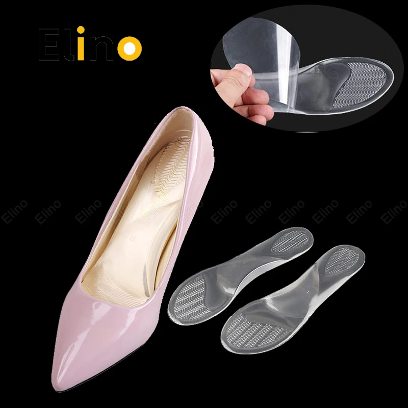 

Silicone Gel Insoles for Women High Heels Sandals Flat Foot Non-Slip Arch Support Shoes Pads Inserts Massage Pain Relief Cushion