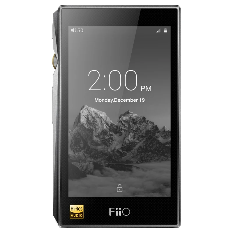 FIIO X5III X5 3nd Gen Android-based wifi Bluetooth APTX двойной AK4490 без потерь портативный музыкальный плеер с 32G встроенный накопитель - Цвет: Titanium