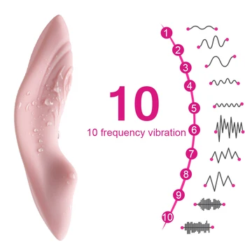 Portable Panty Vibrator Sex Toys for Woman Clitoral Stimulator Wireless Remote Control 10 Modes Invisible Vibrating Egg Sex Shop 3