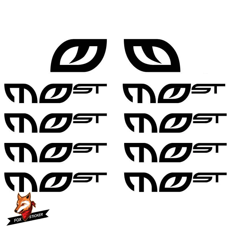 

Bicycle frame stickers road bike mountain bike MTB Track bike TT bike cycle decal reflective stickers for MOST