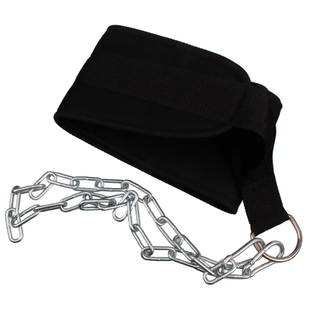 Exercising Pull Up Belt Bodybuilding Weight Dip Lifting Chain