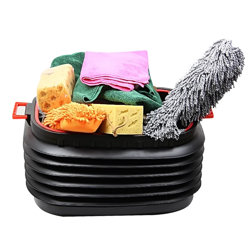 

Telescopic Duct Car Trunk Storage Box Garbage Can Varia Bucket 60L without Lid