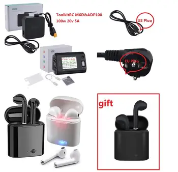 

ToolkitRC M6D 15A x 2 DC Dual-channel Output 1-6s Charger Discharger and ADP100 100w 20v 5A Power Supply Unit Set Sell