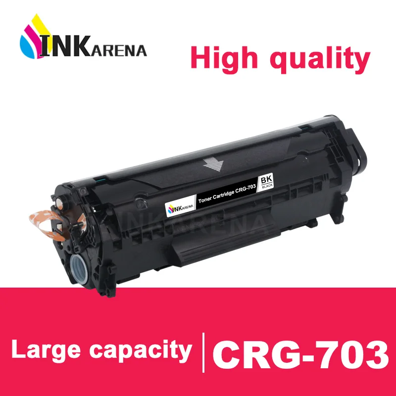 

INKARENA Black Compatible CRG 703 Toner Cartridge For Canon CRG-703 LBP-2900 LBP2900 LBP-3000 LBP3000 Printer Cartridges