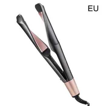 

2 in 1 Hair Straightener Curler Tourmaline Ceramic Curling Iron Styling Tools K1AD
