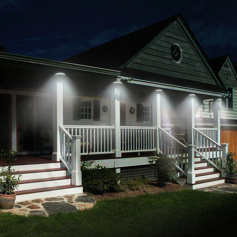 Solar Wall Light 360° Luminous Body Automatic Induction Lamp Waterproof for Outdoor Courtyard Garden | Освещение