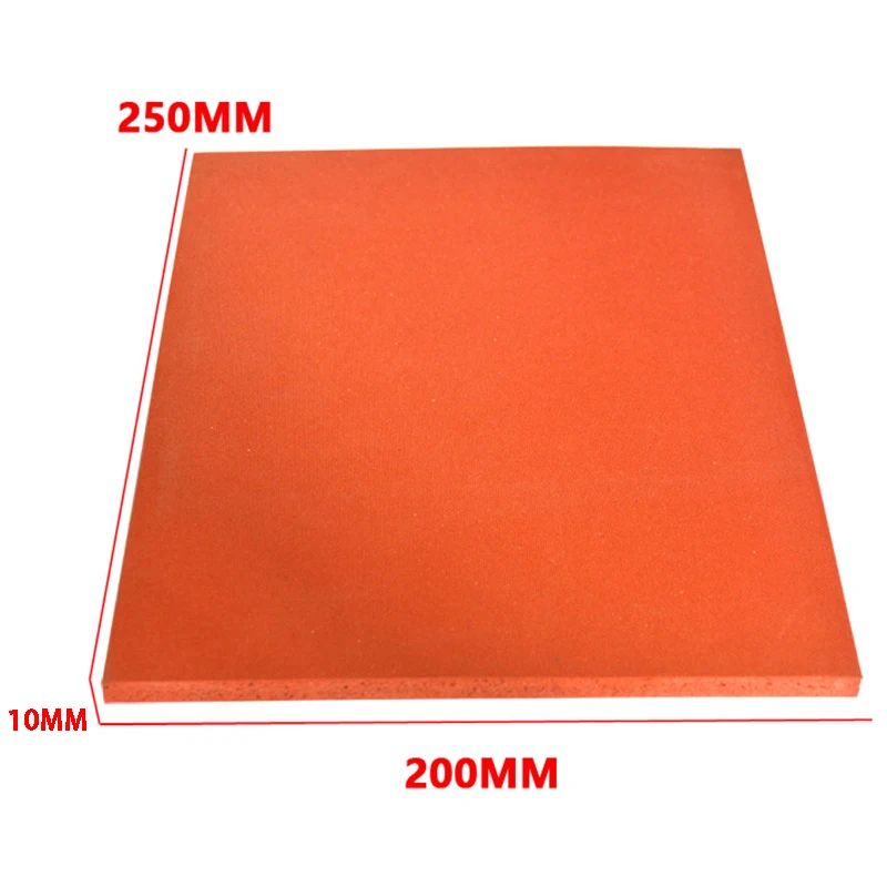 200X250X10Mm прессования мат ламинатор силиконовый коврик супер мягкая губка пена