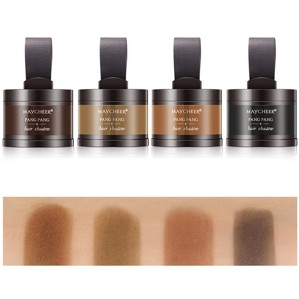 Water Proof hair line powder in hair color Edge control Hair Line Shadow Makeup Hair Concealer Cover Up Unisex Instantly