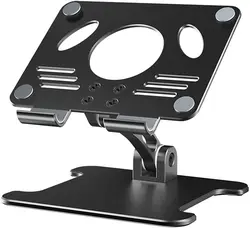 Support pour tablette de bureau en aluminium, conception à double axe, hauteur/Angle réglable, support pour Smartphone, support pour dessin pour iPhone iPad 