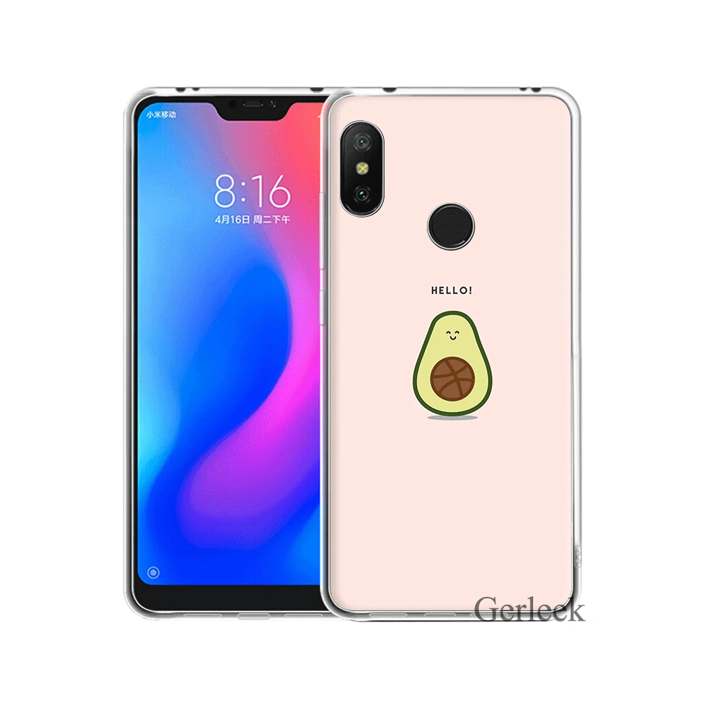 H9 Мобильный чехол для телефона для Redmi K20 7A GO S2 4X 4A 5A 6A Note 7 Pro, жесткий чехол с милым авокадо фруктовым покрытием - Цвет: H9