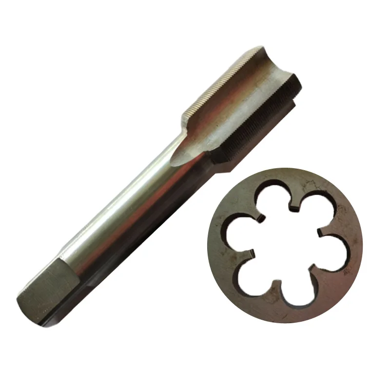 

HSS Machine 1 1/4-16 UN Plug Tap + 1pc 1 1/4-16 UN Die Threading Tool