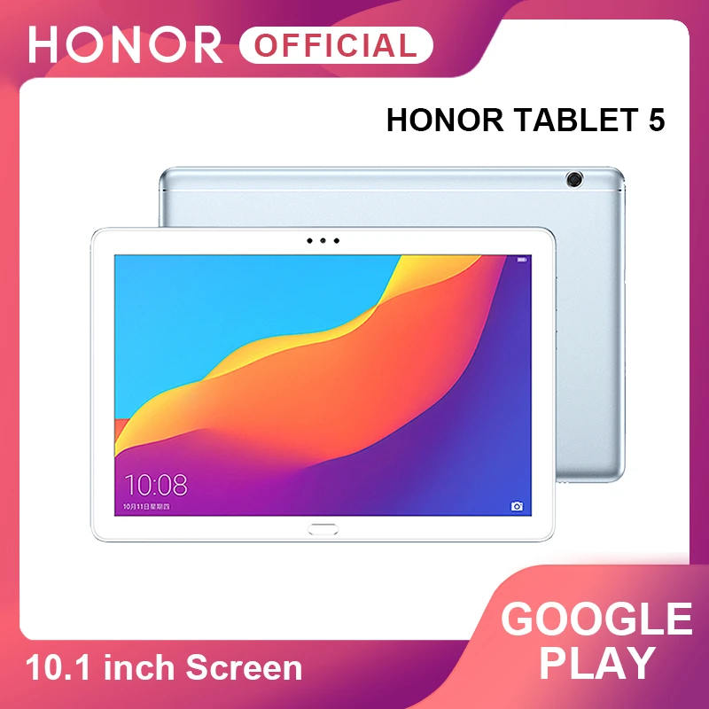 Google Play Huawei Honor Tablet 5 Mediapad T5 10 1 1080p Hd Kirin 659 Octa Core Android 8 0fingerprint Unlock 5100mah Battery Tablets Aliexpress