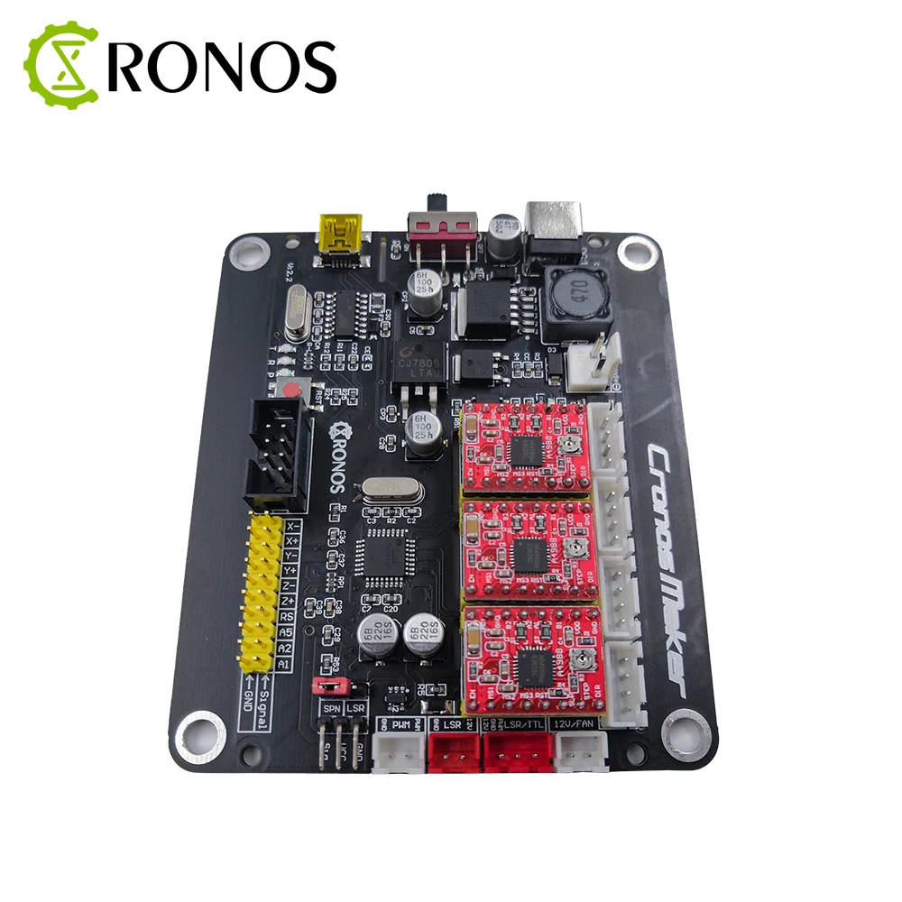 Online GRBL 0.9 or 1.1 Controller Control Board 3Axis Stepper Motor With Offline Double Y Axis USB Driver Board For CNC Laser Engraver