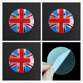

4Pcs/Pack 56mm GB England UK Flag Car Steering tire Wheel Center 3D sticker Hub Cap Emblem Badge Decals Car styling Accessory